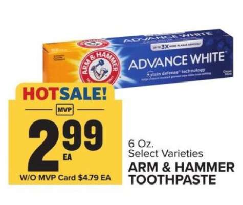 Arm & Hammer Toothpaste