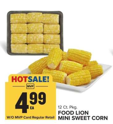 Food Lion Mini Sweet Corn