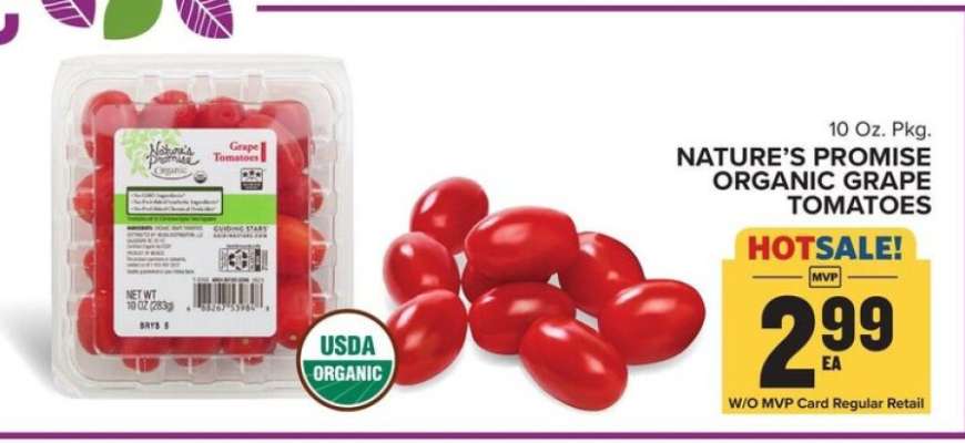 Nature's Promise Organic Grape Tomatoes