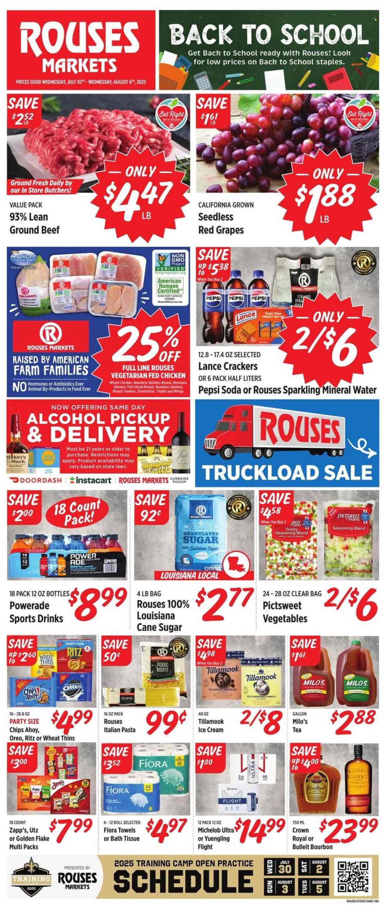Rouses Markets ad - 07/30/2025 - 08/06/2025. Page 1