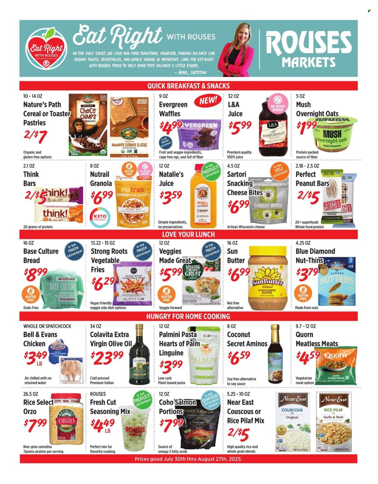 Rouses Markets ad - 07/30/2025 - 08/27/2025. Page 2