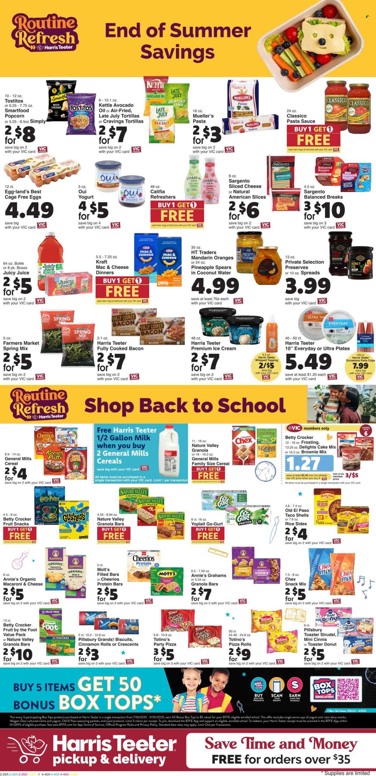 Harris Teeter ad - 07/30/2025 - 08/05/2025. Page 4