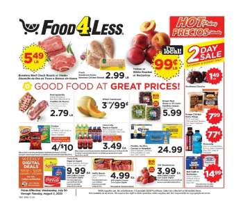 thumbnail - Food 4 Less Ad - Weekly Ad