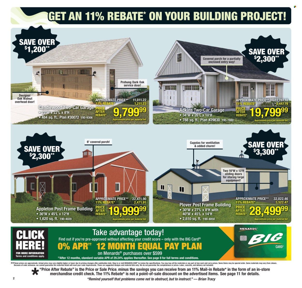 Menards ad - 07/30/2025 - 08/10/2025. Page 3