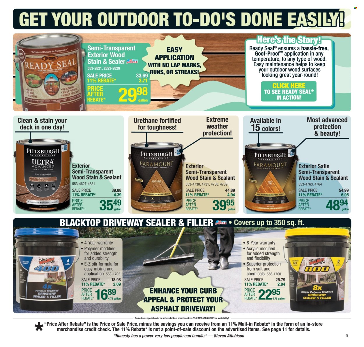 Menards ad - 07/30/2025 - 08/10/2025. Page 8