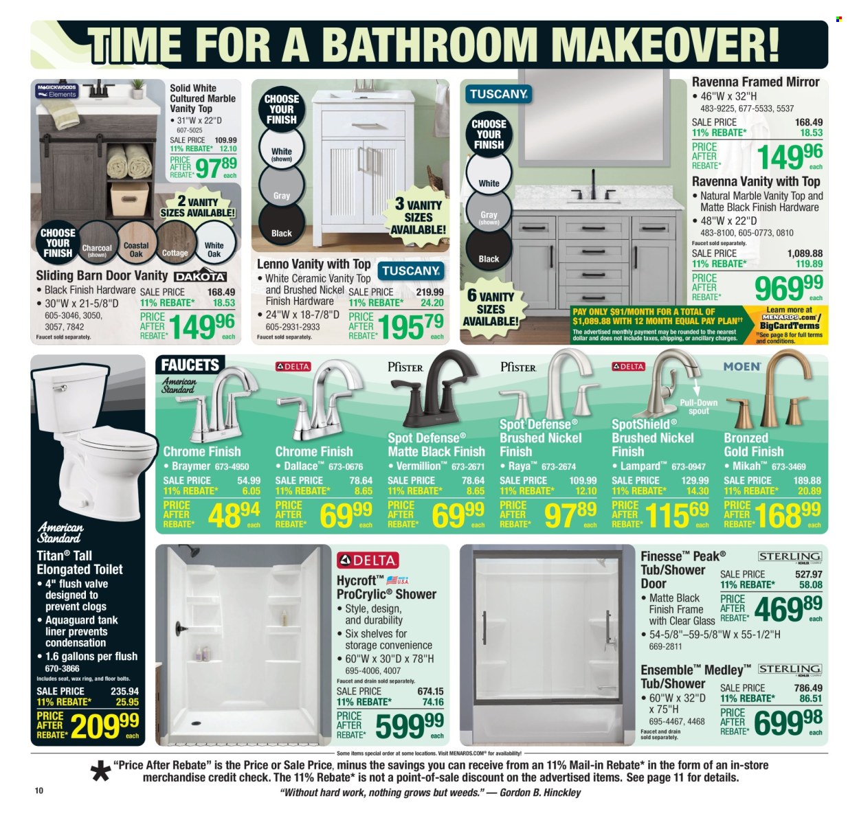 Menards ad - 07/30/2025 - 08/10/2025. Page 14