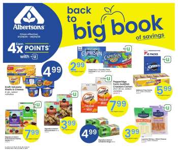 Albertsons Flyer - 07/29/2025 - 08/25/2025.