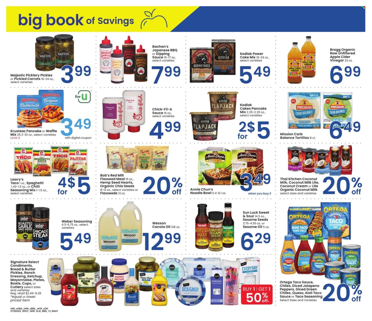 Albertsons ad - 07/29/2025 - 08/25/2025. Page 13