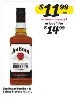 Jim Beam Bourbon & Select Flavors