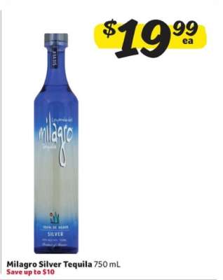 Milagro Silver Tequila