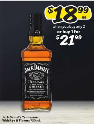 Jack Daniel's Tennessee Whiskey & Flavors
