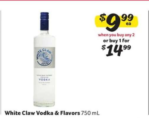 White Claw Vodka & Flavors