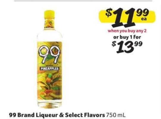 99 Brand Liqueur & Select Flavors