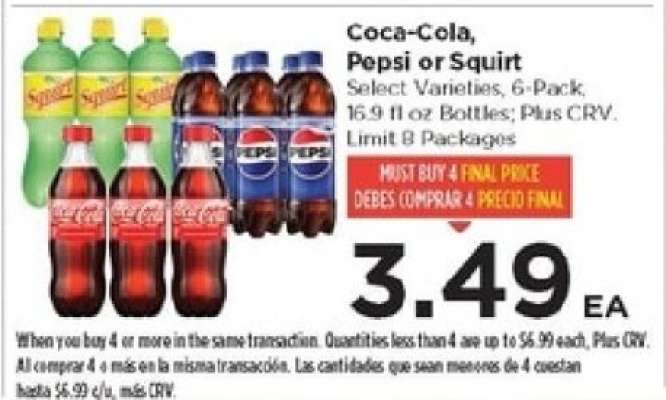 Coca-Cola, Pepsi or Squirt