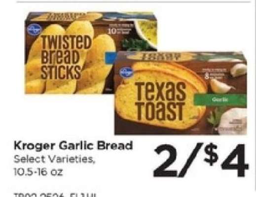 Kroger Garlic Bread