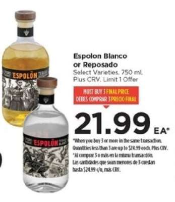 Espolon Blanco or Reposado