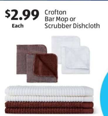Crofton Bar Mop or Scrubber Dishcloth