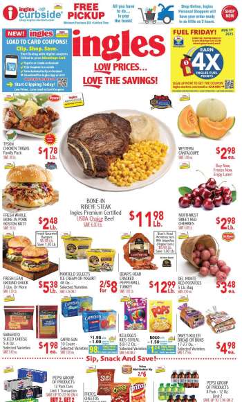 Ingles Flyer - 07/30/2025 - 08/05/2025.