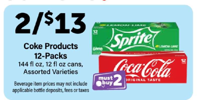 Coke Products 12-Packs