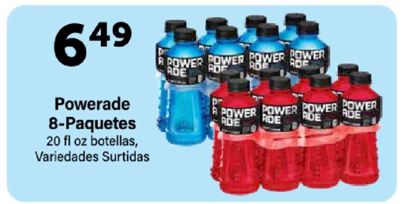 Powerade 8-Paquetes