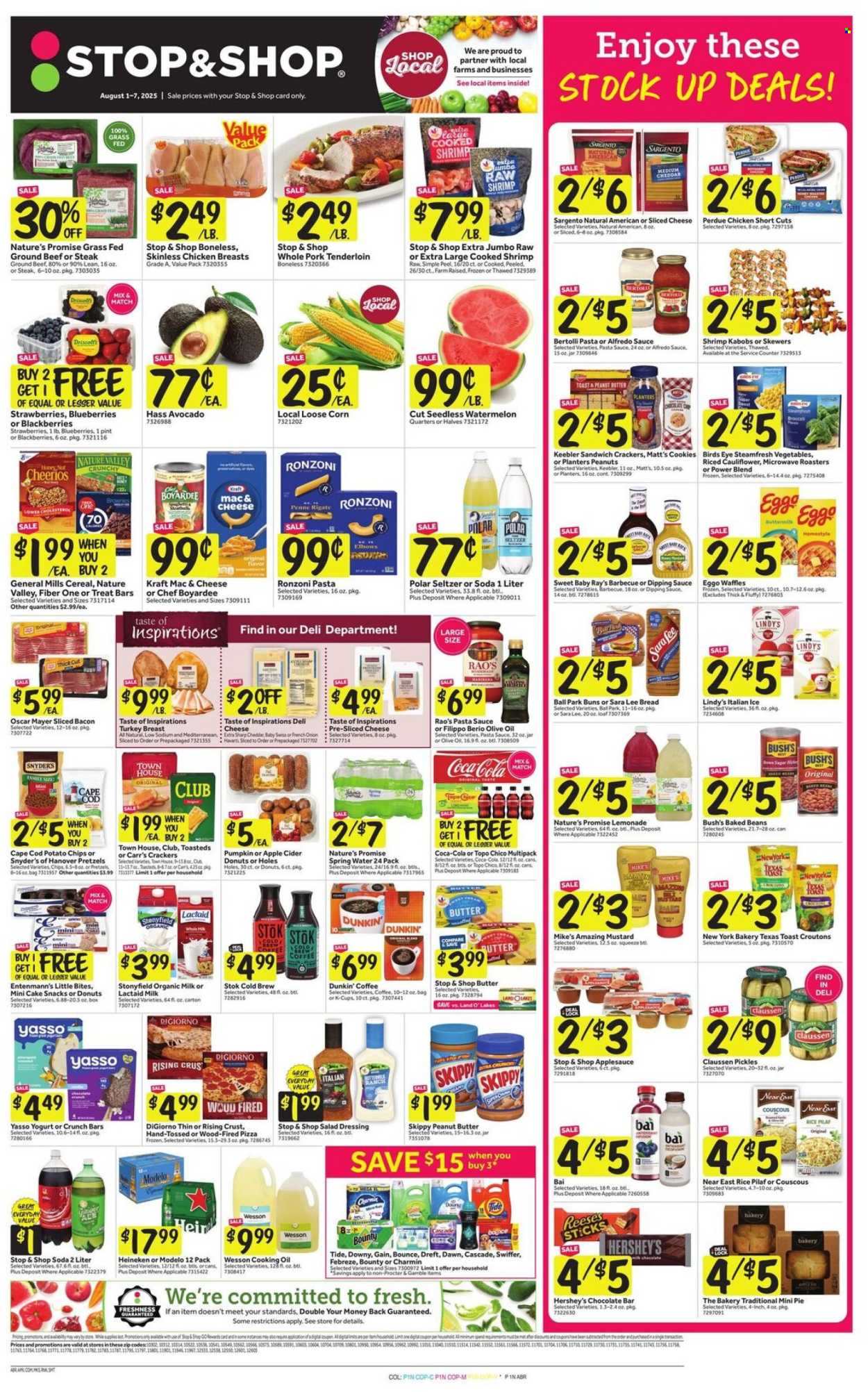Stop & Shop ad - 08/01/2025 - 08/07/2025. Page 1
