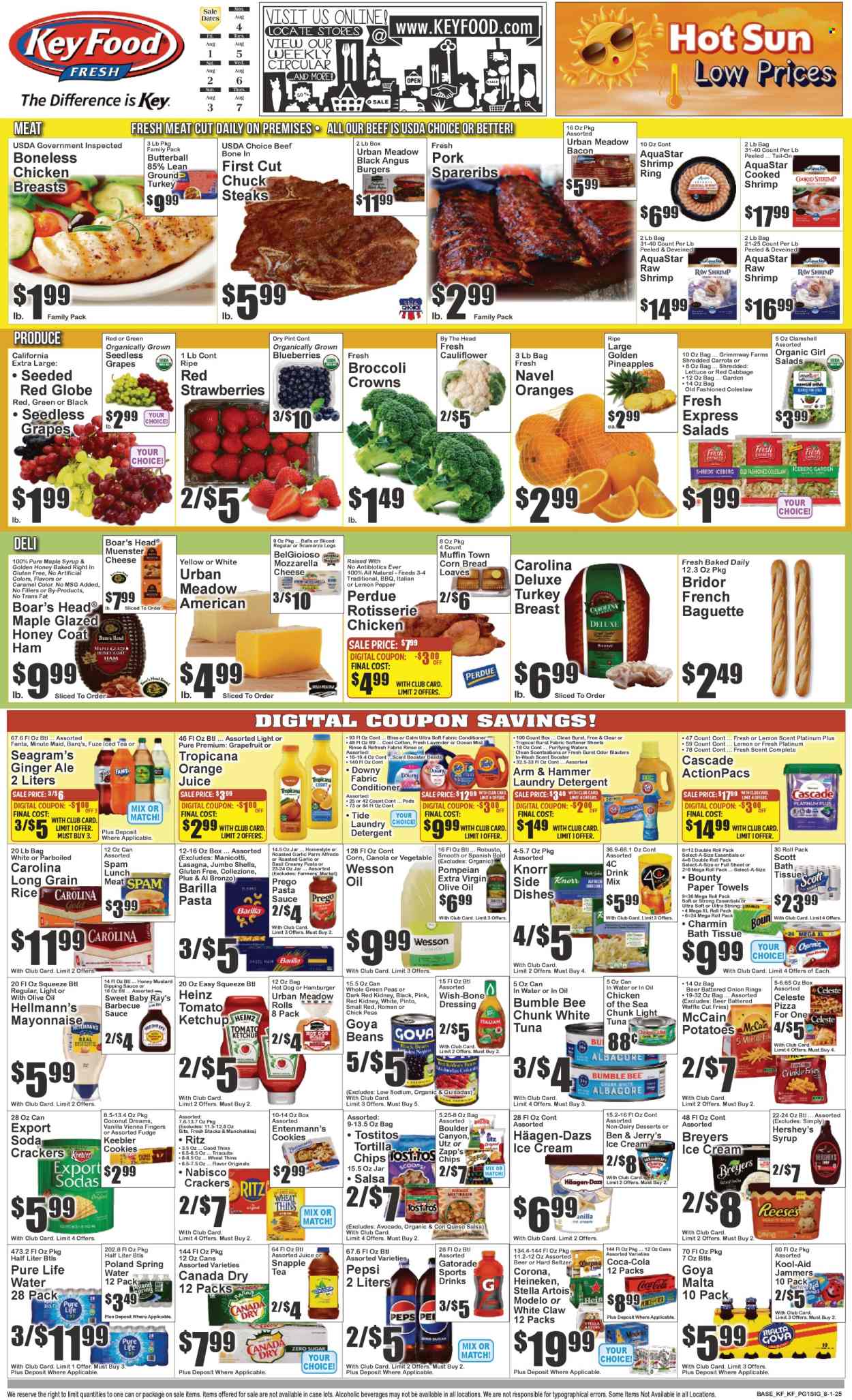 Key Food ad - 08/01/2025 - 08/07/2025. Page 1