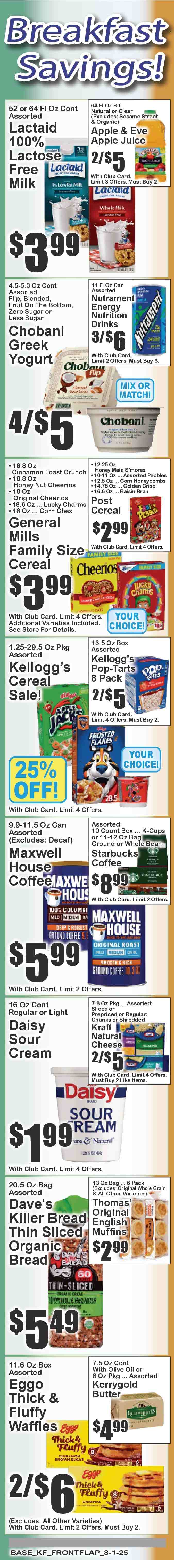 Key Food ad - 08/01/2025 - 08/07/2025. Page 2