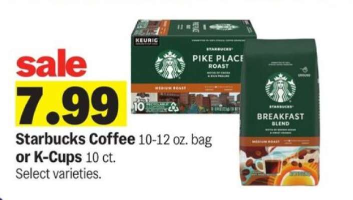 Starbucks Coffee or K-Cups