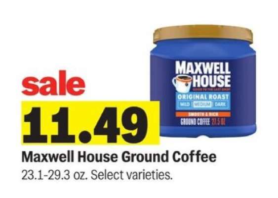 Maxwell House Ground Coffee*
