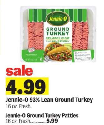Jennie-O 93% Lean Ground Turkey