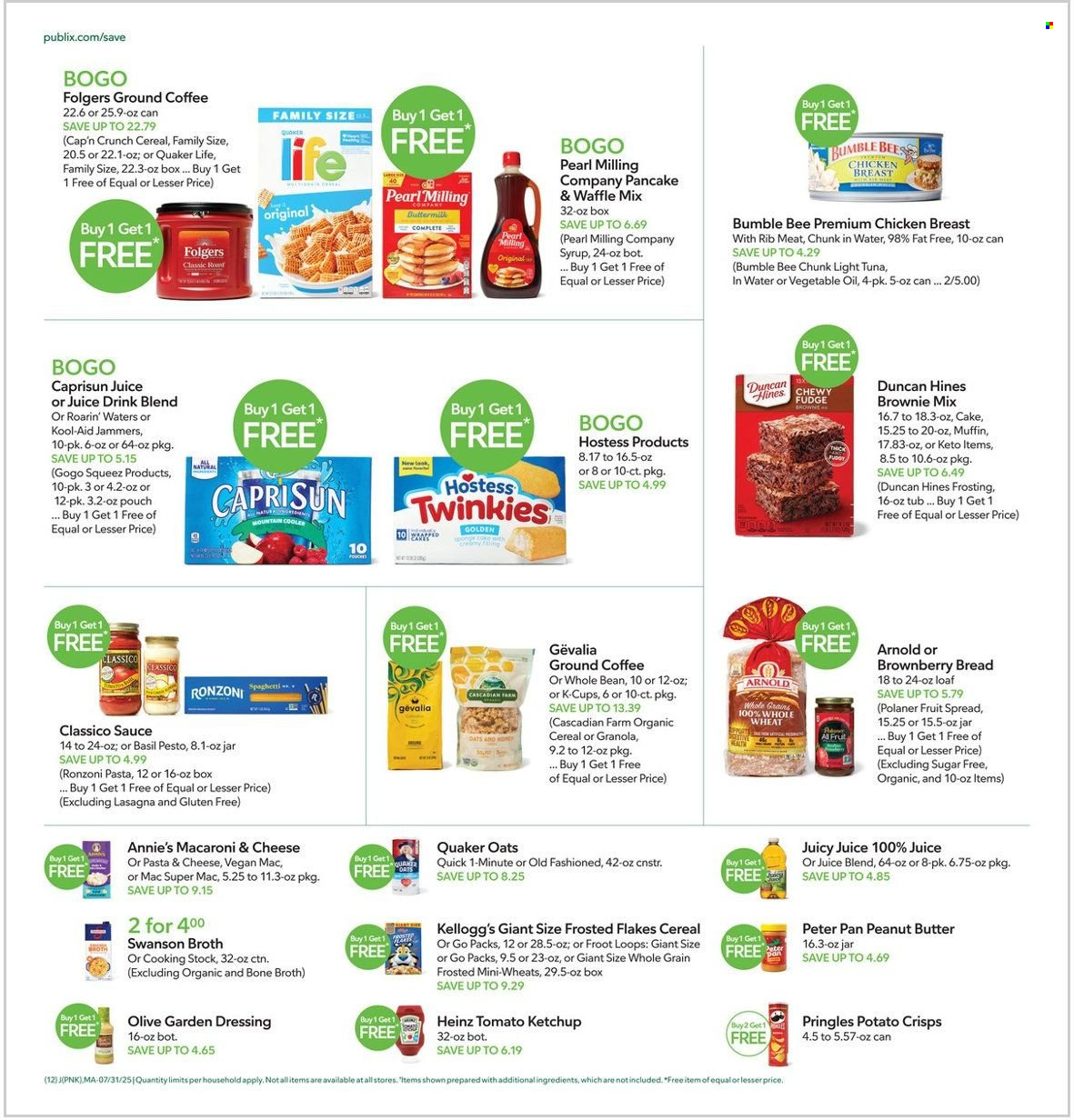 Publix ad - 07/31/2025 - 08/06/2025. Page 12