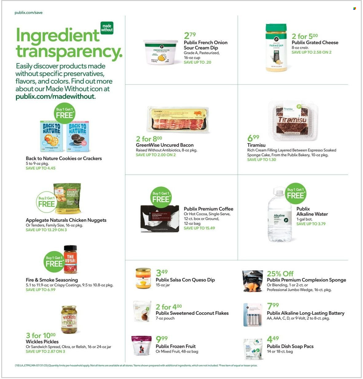 Publix ad - 07/31/2025 - 08/06/2025. Page 18