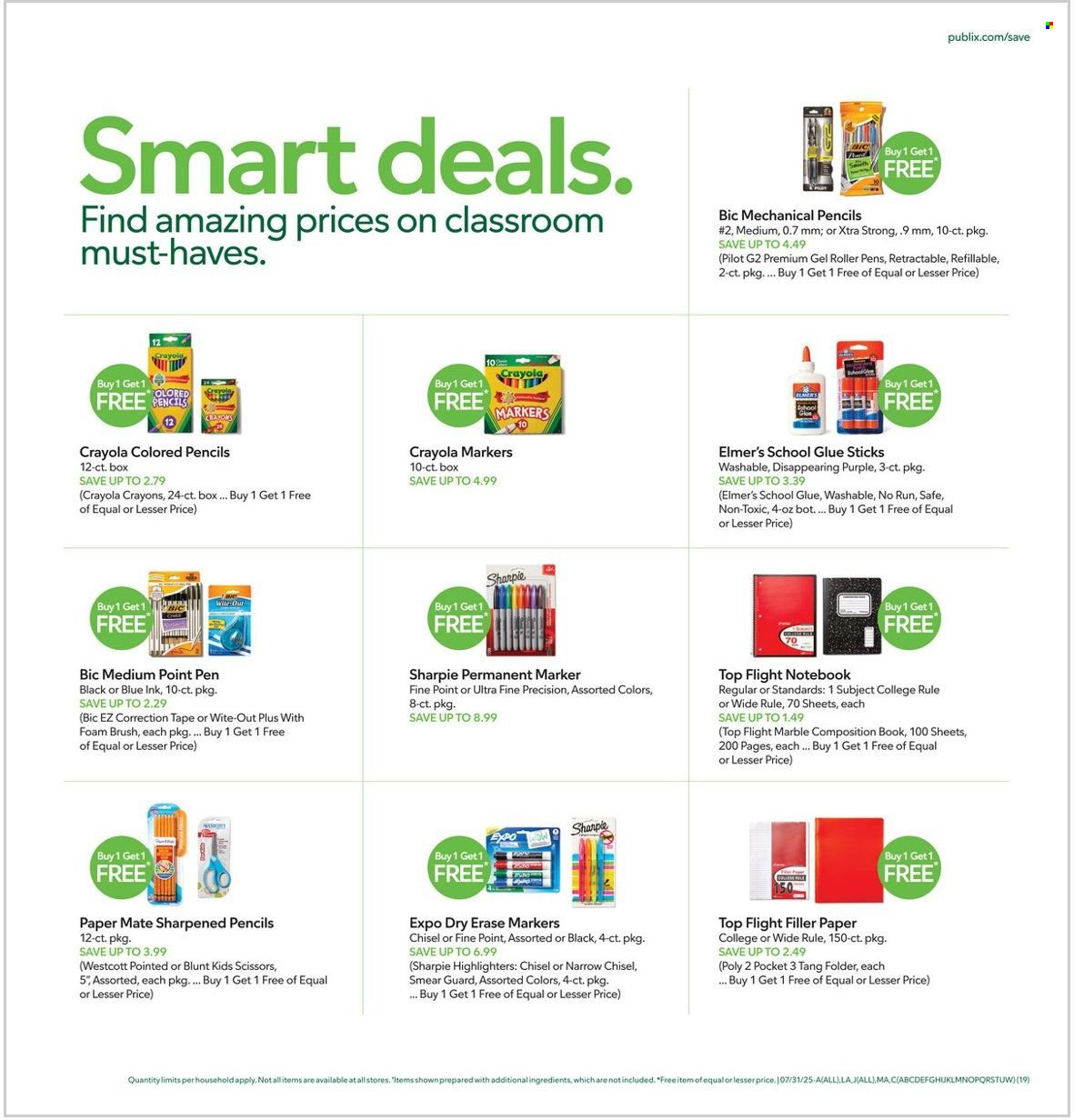 Publix ad - 07/31/2025 - 08/06/2025. Page 19