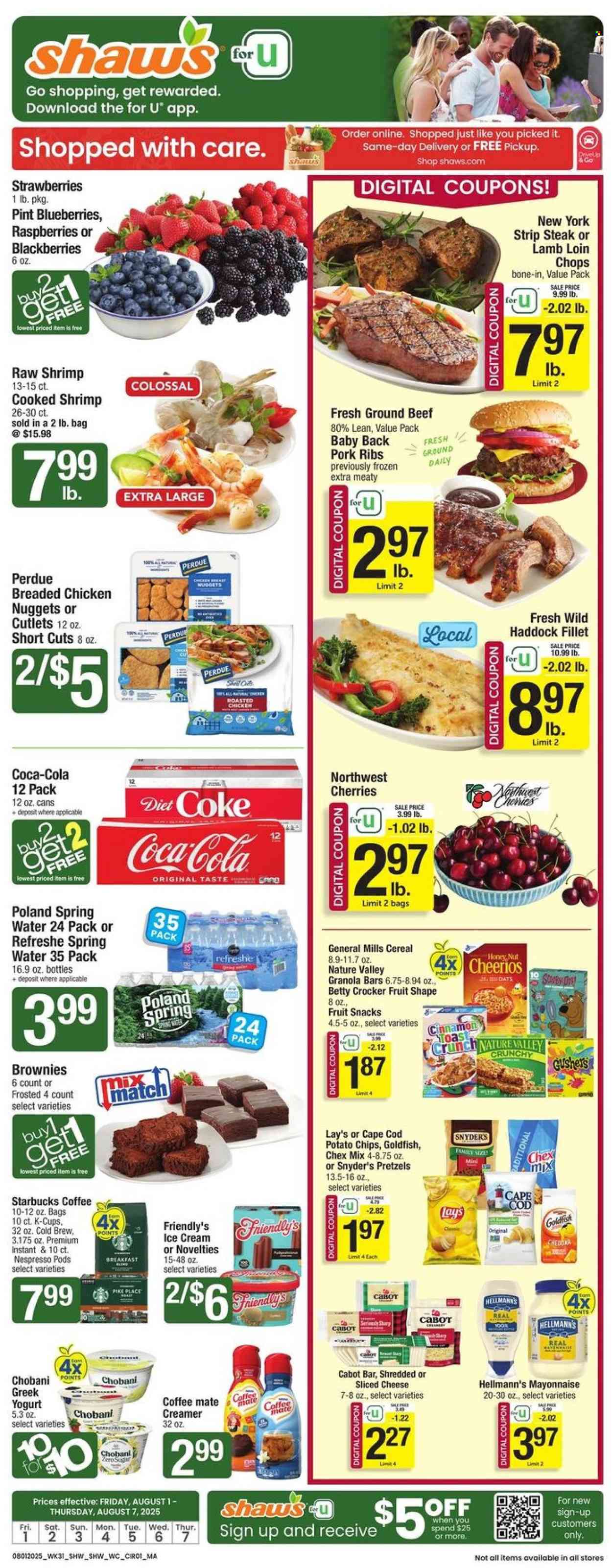 Shaw’s ad - 08/01/2025 - 08/07/2025. Page 3