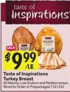 Taste of Inspirations Turkey Breast