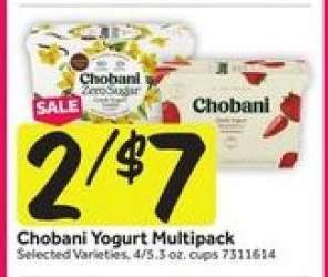 Chobani Yogurt Multipack
