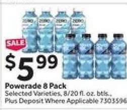 Powerade 8 Pack