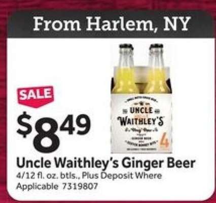 Uncle Waithley's Ginger Beer