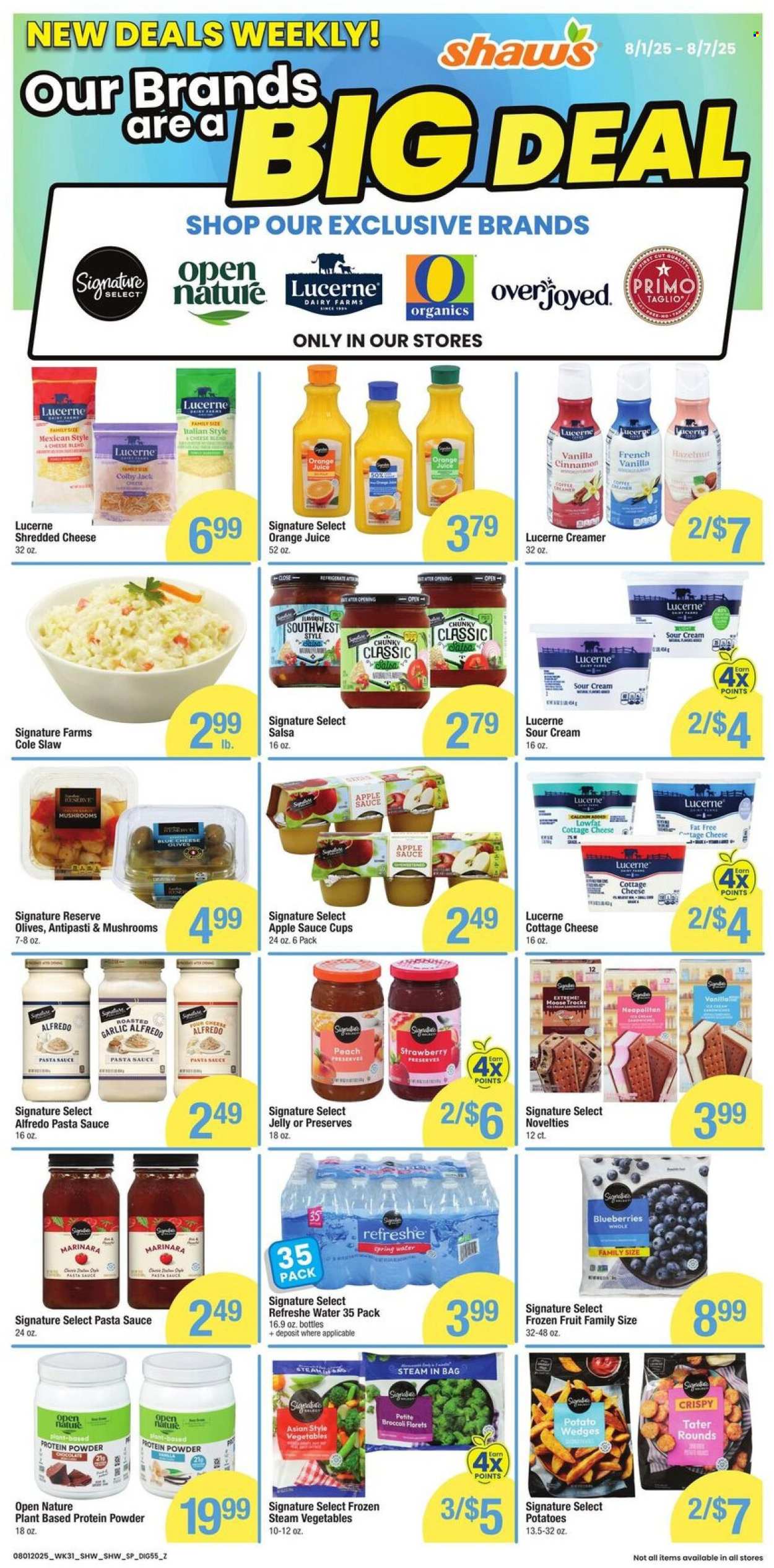 Shaw’s ad - 08/01/2025 - 08/07/2025. Page 2