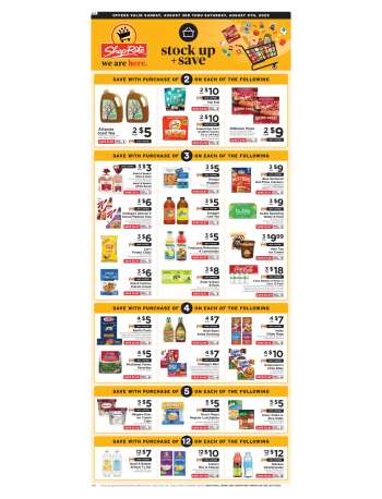 ShopRite Flyer - 08/03/2025 - 08/09/2025.
