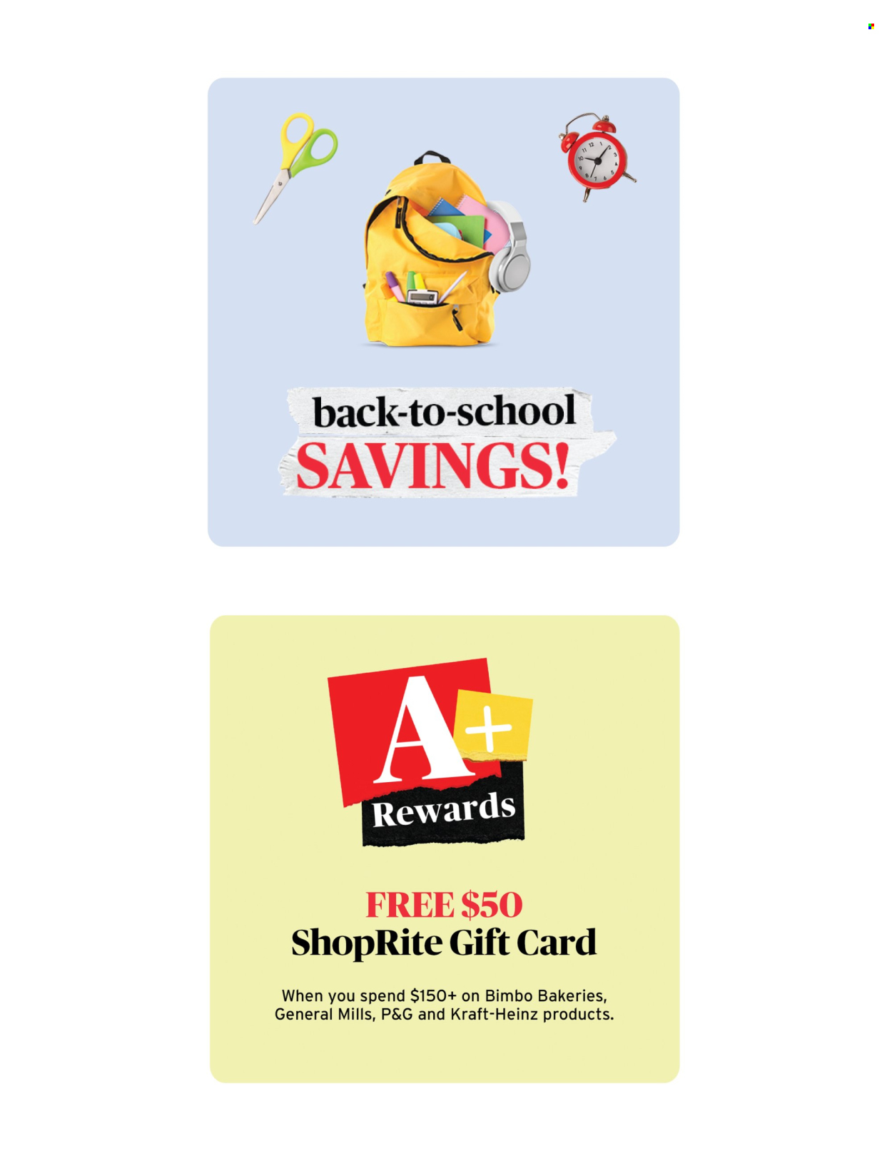 ShopRite ad - 08/03/2025 - 08/09/2025. Page 4