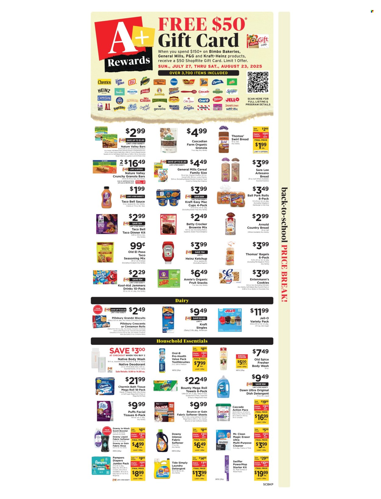 ShopRite ad - 08/03/2025 - 08/09/2025. Page 7
