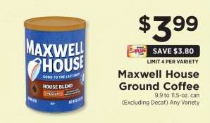 Maxwell House Ground Coffee*