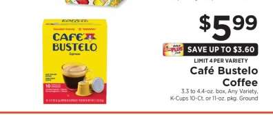 Cafe Bustelo Coffee