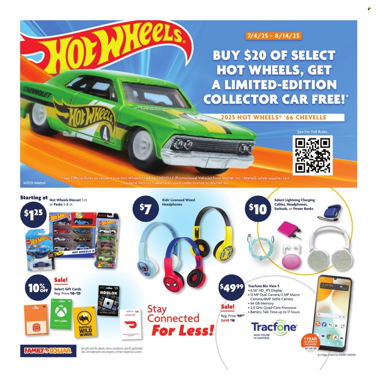Family Dollar ad - 08/03/2025 - 08/09/2025. Page 7