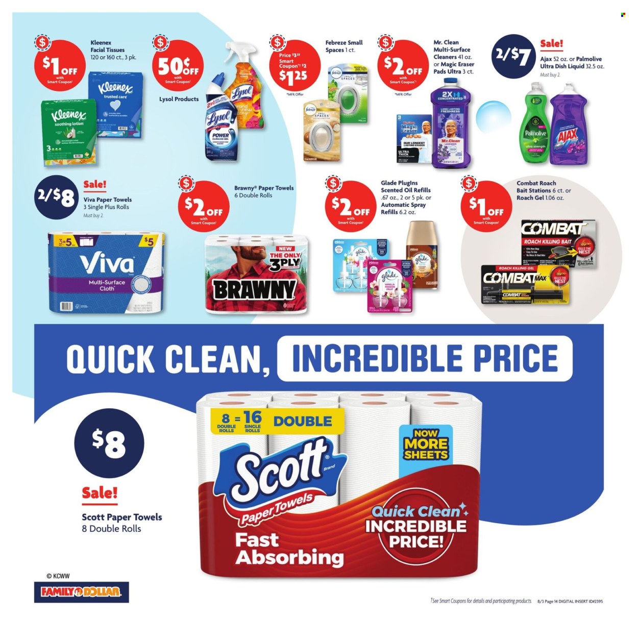 Family Dollar ad - 08/03/2025 - 08/09/2025. Page 9
