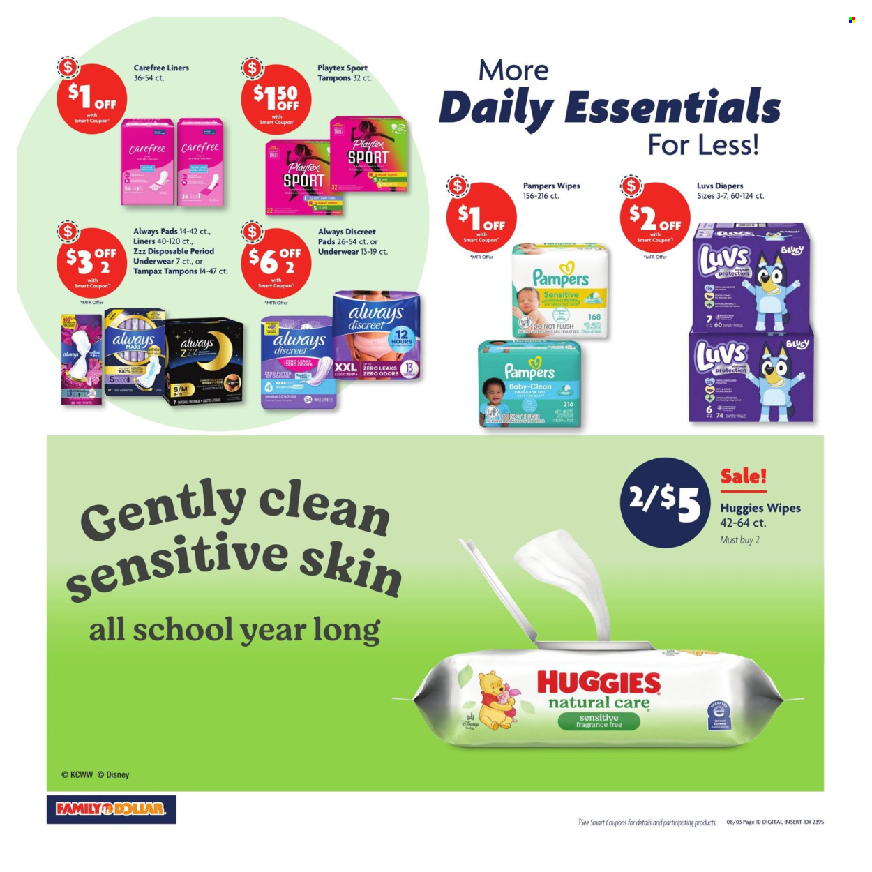 Family Dollar ad - 08/03/2025 - 08/09/2025. Page 11