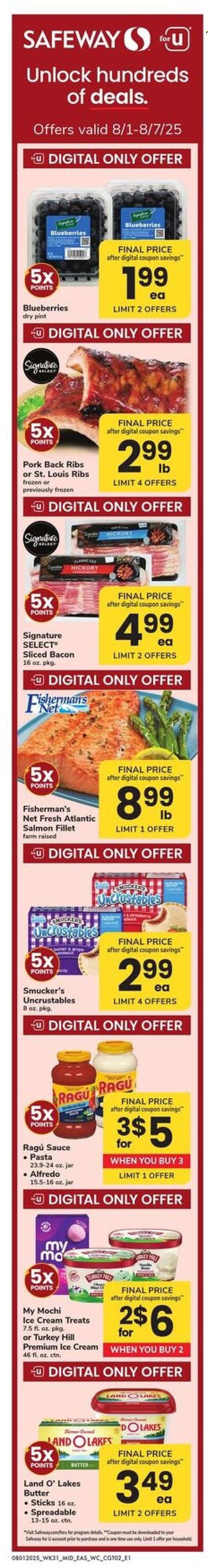 Safeway ad - 08/01/2025 - 08/07/2025. Page 2