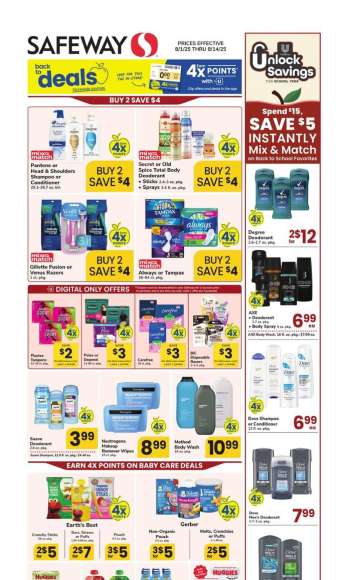 Safeway Flyer - 08/01/2025 - 08/14/2025.