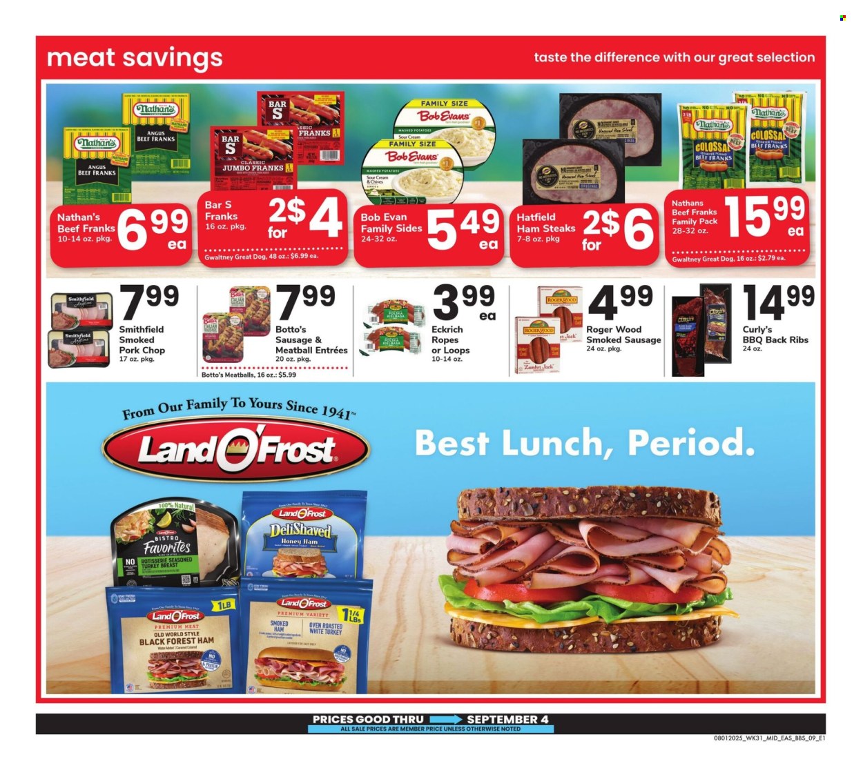 Safeway ad - 08/01/2025 - 09/04/2025. Page 9